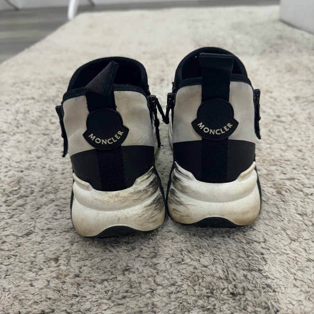 MONCLER Compassor Low Top Zip Sneakers - Picture 6 of 8